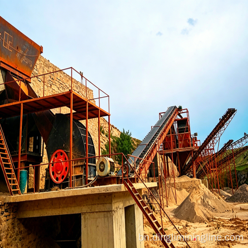 800 TPH চুনাপাথর বালি এবং সামগ্রিক উত্পাদন লাইন